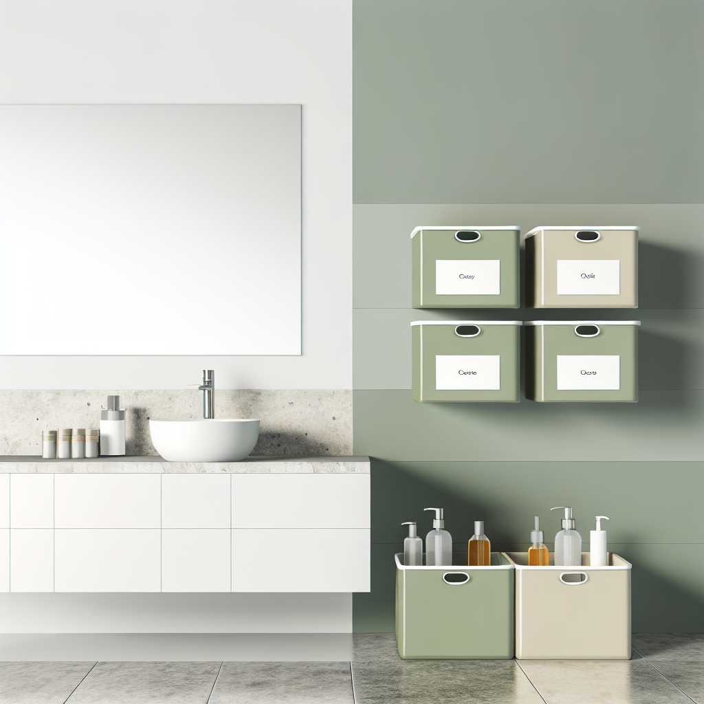 Bathroom organization